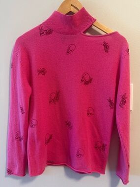 360 Cashmere Mock Neck Sweater